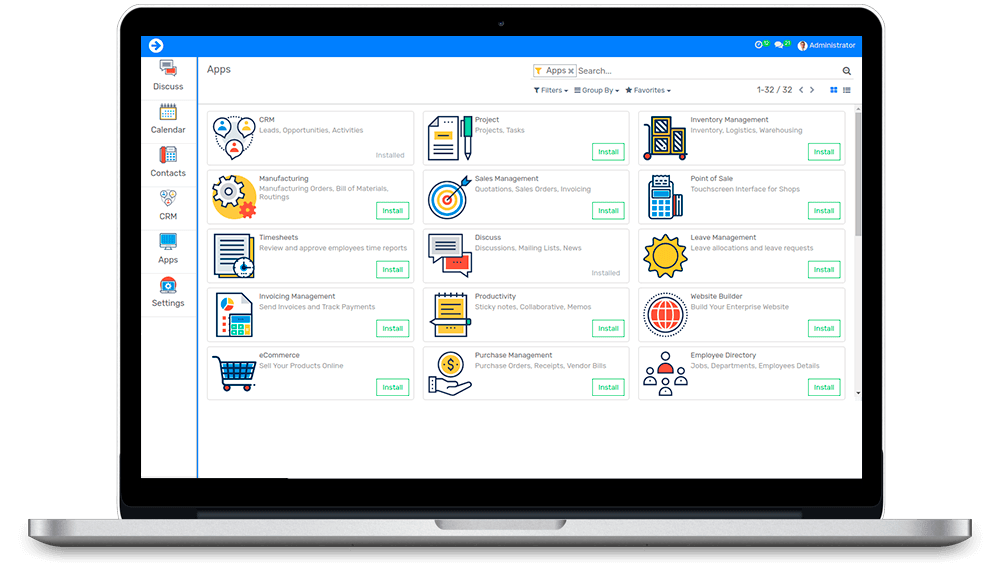 Flectra CMS - a big picture